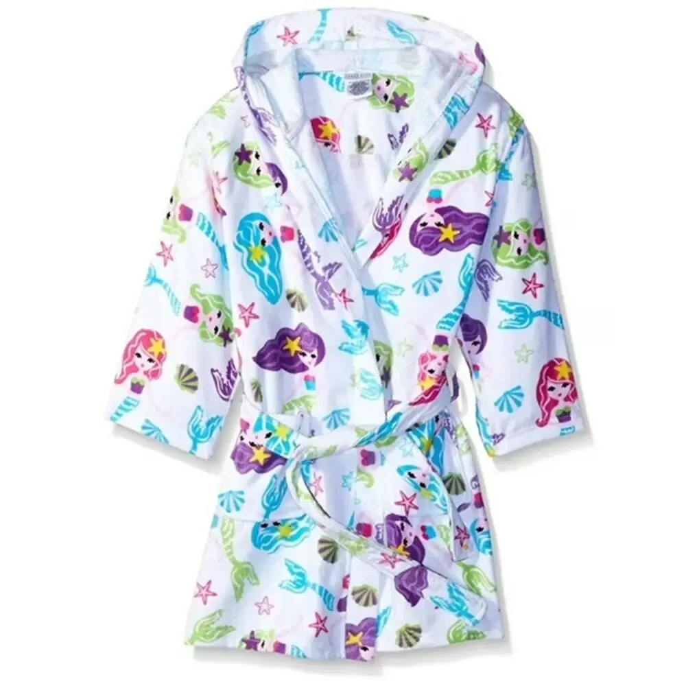 Komar Kid’s Girl’s Bathrobe Sz 12